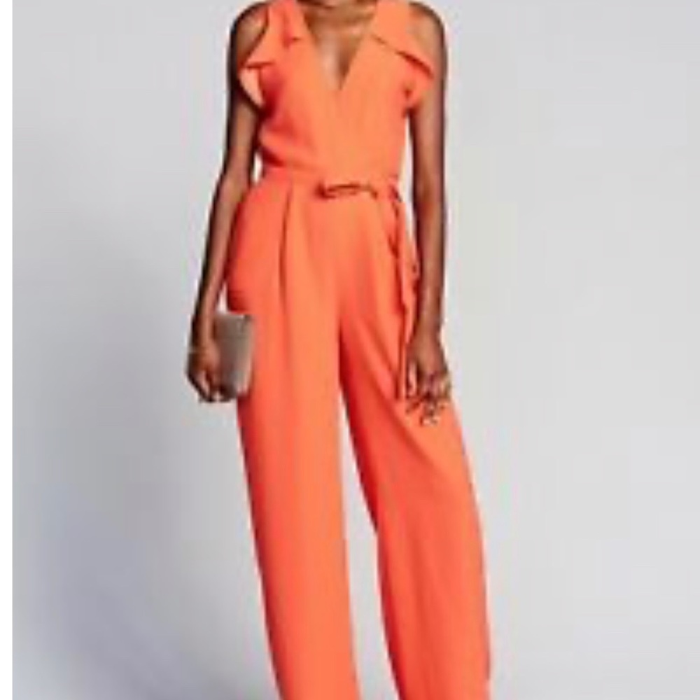 Banana Republic Orange Jumpsuit